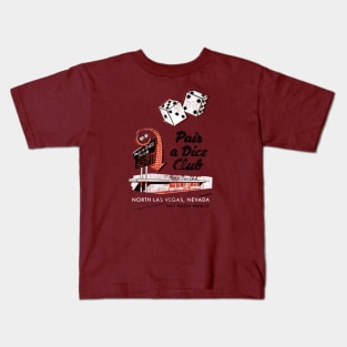 Vintage Par-A-Dice Club Casino Las Vegas Kids T-Shirt